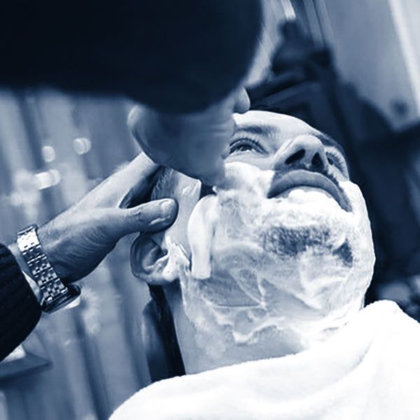 Traditional hot towel shave in Haslemere
